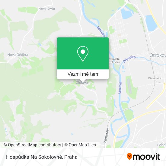 Hospůdka Na Sokolovně mapa