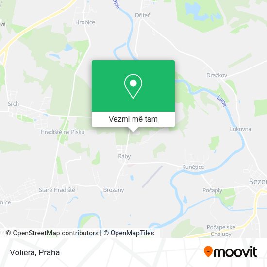 Voliéra mapa