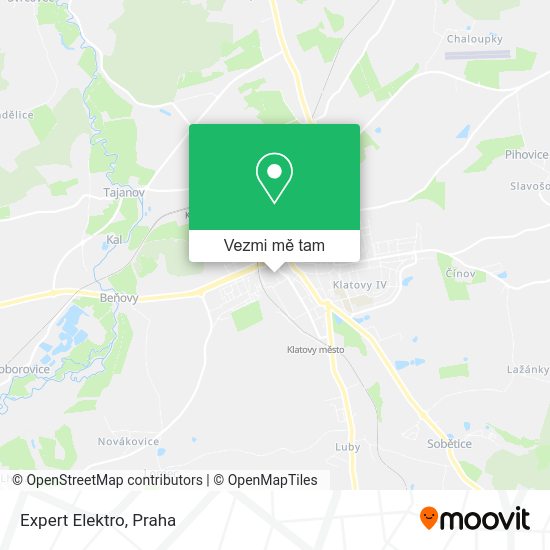 Expert Elektro mapa