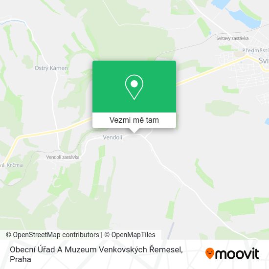 Obecní Úřad A Muzeum Venkovských Řemesel mapa