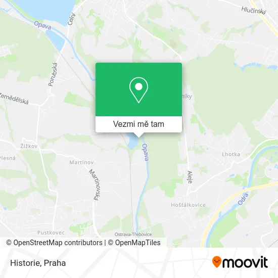 Historie mapa