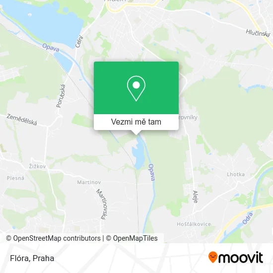 Flóra mapa