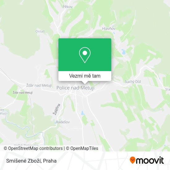 Smíšené Zboží mapa