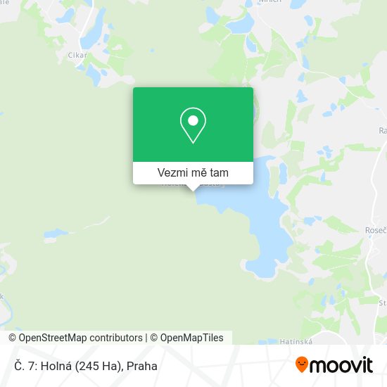 Č. 7: Holná (245 Ha) mapa