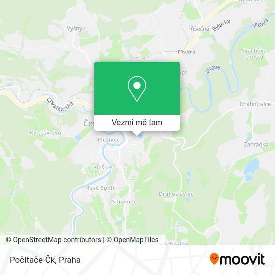 Počítače-Čk mapa