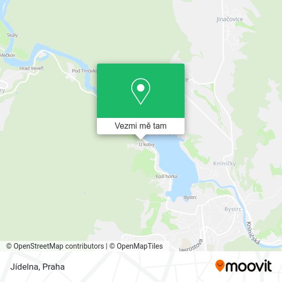 Jídelna mapa