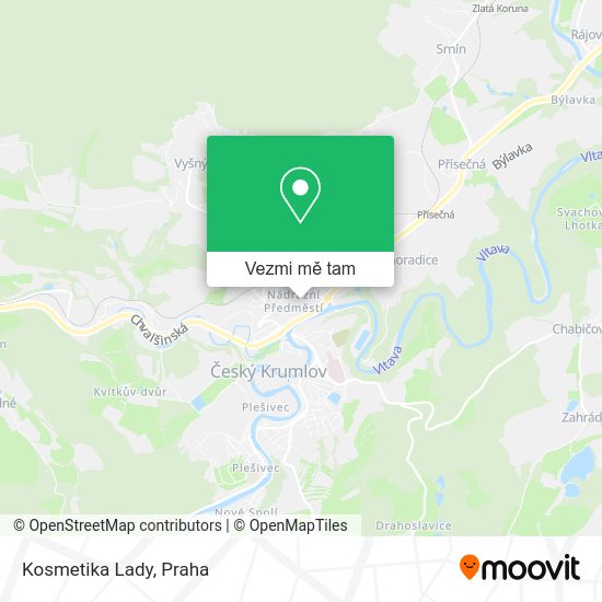 Kosmetika Lady mapa