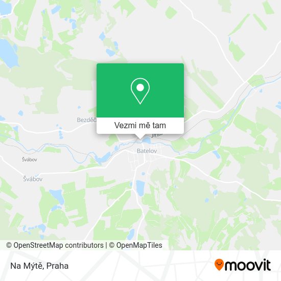 Na Mýtě mapa