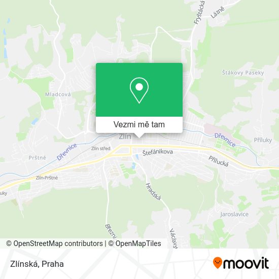 Zlínská mapa
