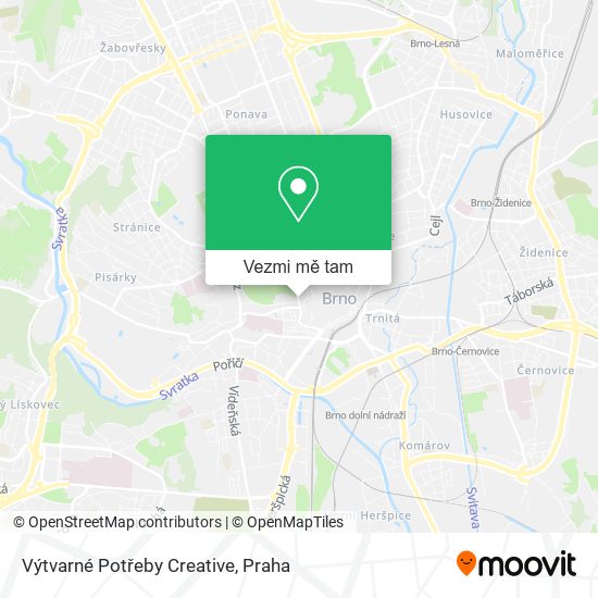 Výtvarné Potřeby Creative mapa
