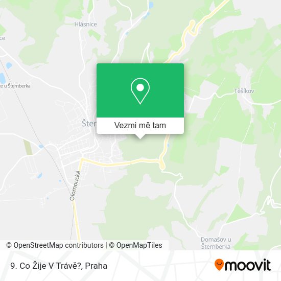 9. Co Žije V Trávě? mapa