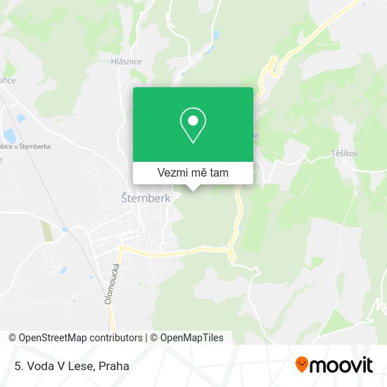 5. Voda V Lese mapa