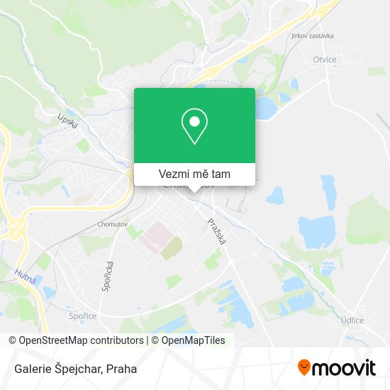 Galerie Špejchar mapa