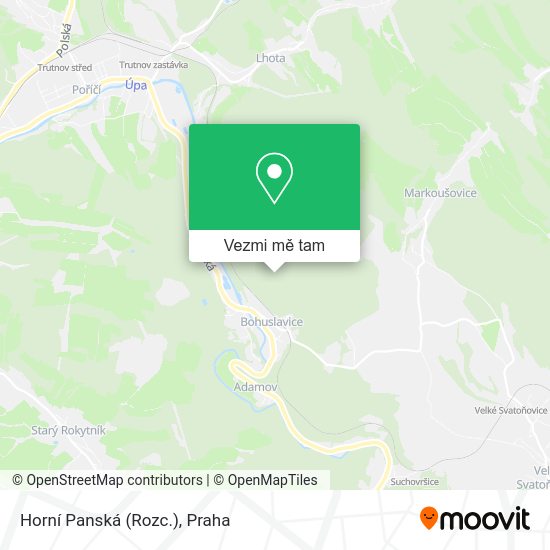 Horní Panská (Rozc.) mapa