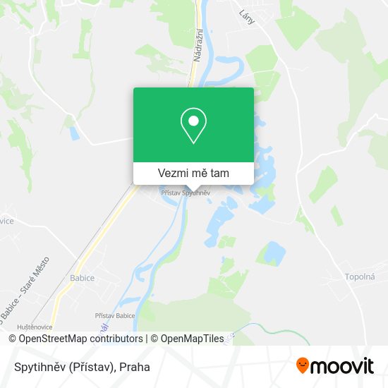 Spytihněv (Přístav) mapa