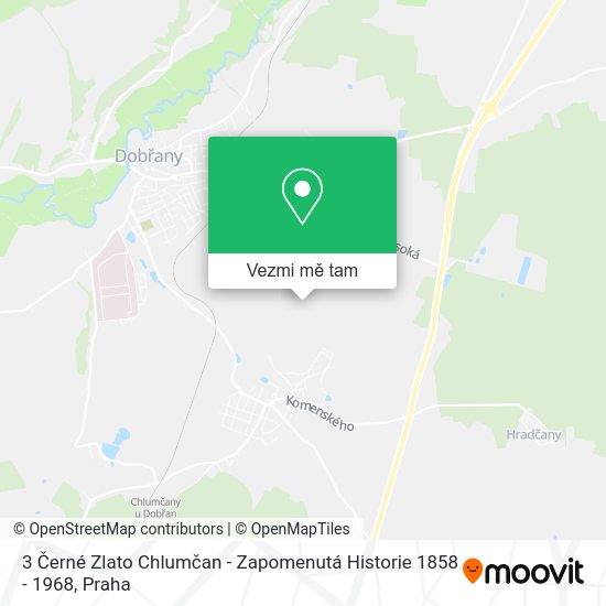 3  Černé Zlato Chlumčan - Zapomenutá Historie 1858 - 1968 mapa