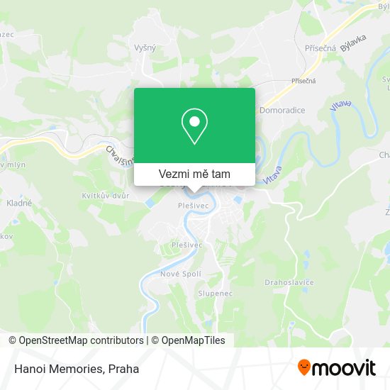 Hanoi Memories mapa