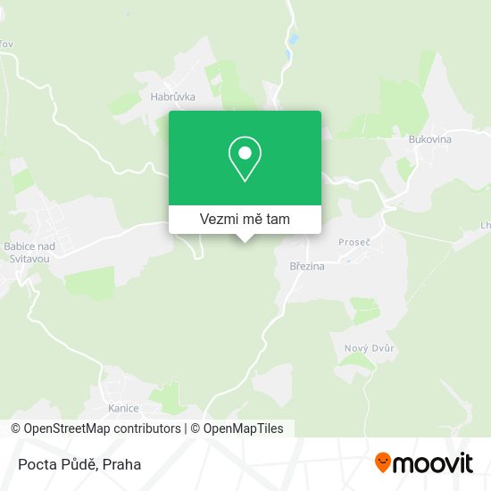 Pocta Půdě mapa