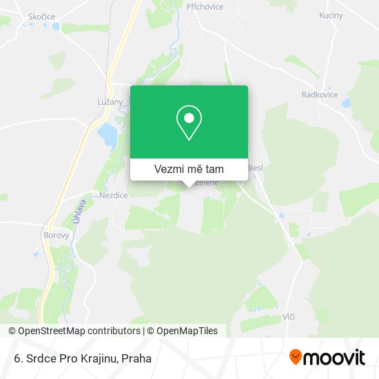 6. Srdce Pro Krajinu mapa
