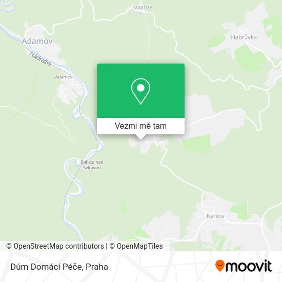 Dúm Domácí Péče mapa