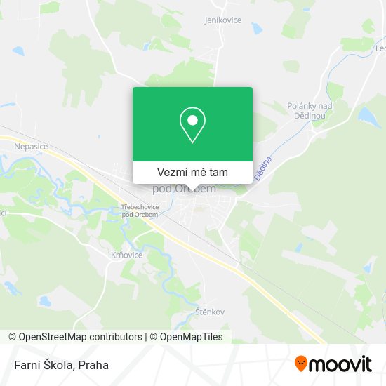 Farní Škola mapa