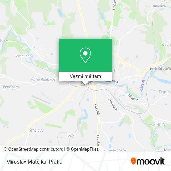 Miroslav Matějka mapa