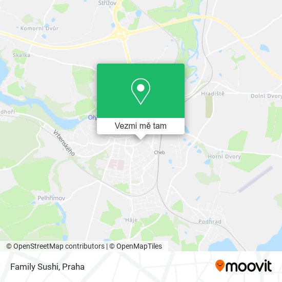 Family Sushi mapa