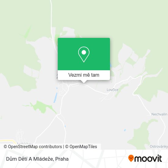 Dům Dětí A Mládeže mapa