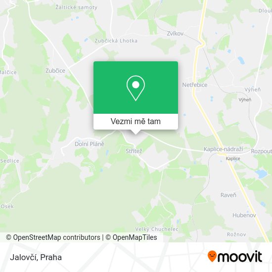 Jalovčí mapa