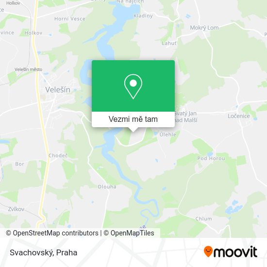 Svachovský mapa