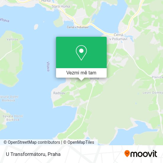 U Transformátoru mapa