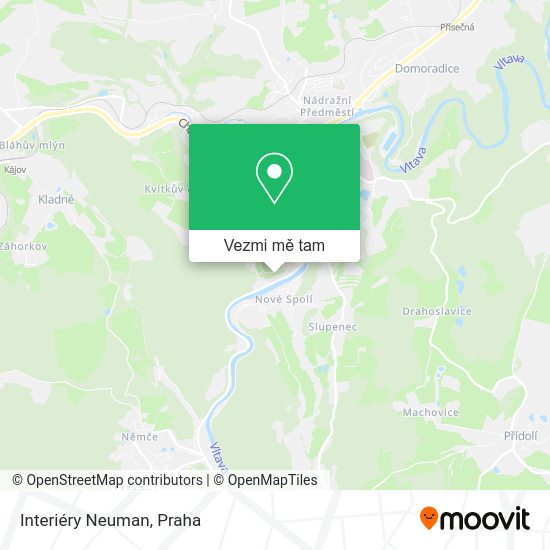 Interiéry Neuman mapa