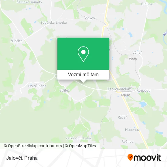 Jalovčí mapa