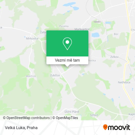 Velká Luka mapa