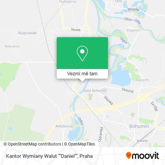 Kantor Wymiany Walut ""Daniel"" mapa