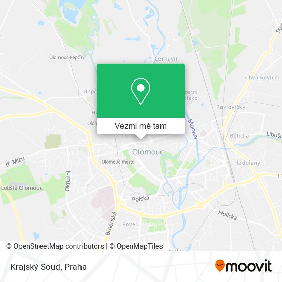 Krajský Soud mapa