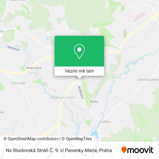 Ns Bludovská Stráň Č. 9: U Panenky Marie mapa