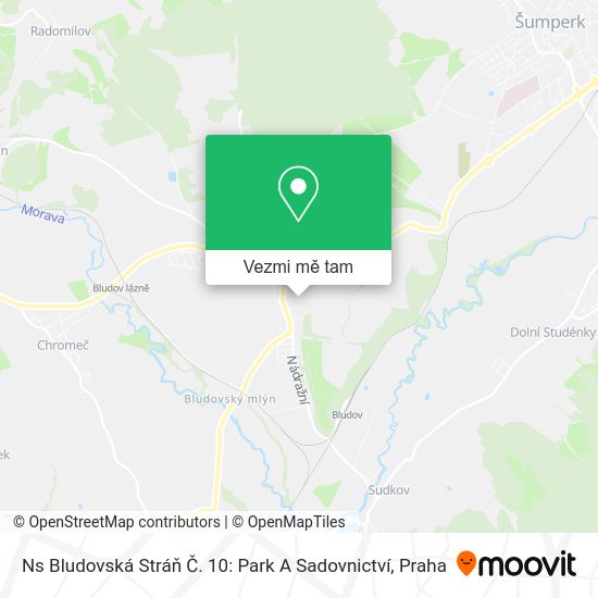 Ns Bludovská Stráň Č. 10: Park A Sadovnictví mapa