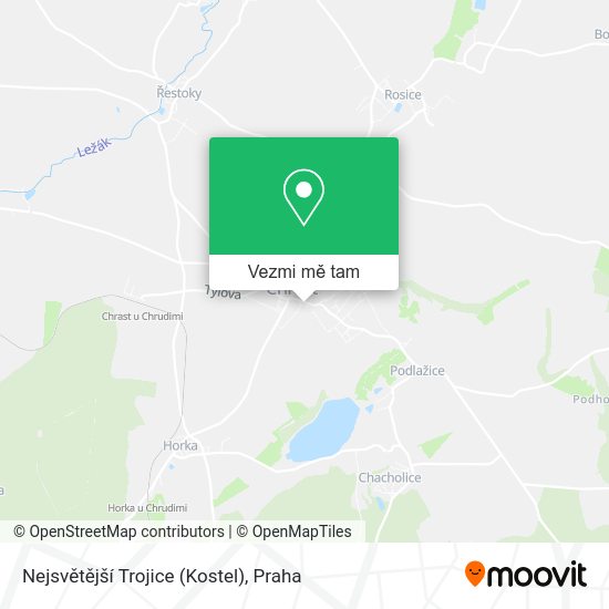 Nejsvětější Trojice (Kostel) mapa
