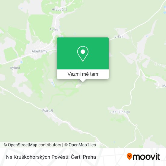 Ns Kruškohorských Pověstí: Čert mapa