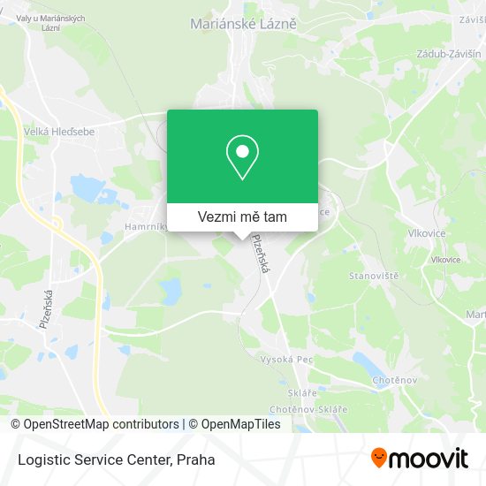 Logistic Service Center mapa