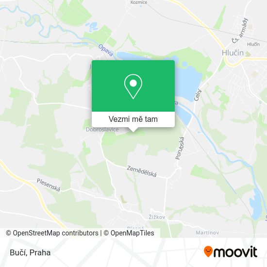 Bučí mapa