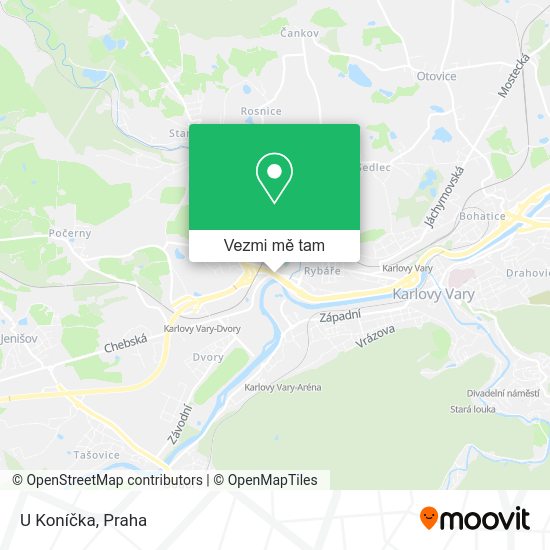 U Koníčka mapa