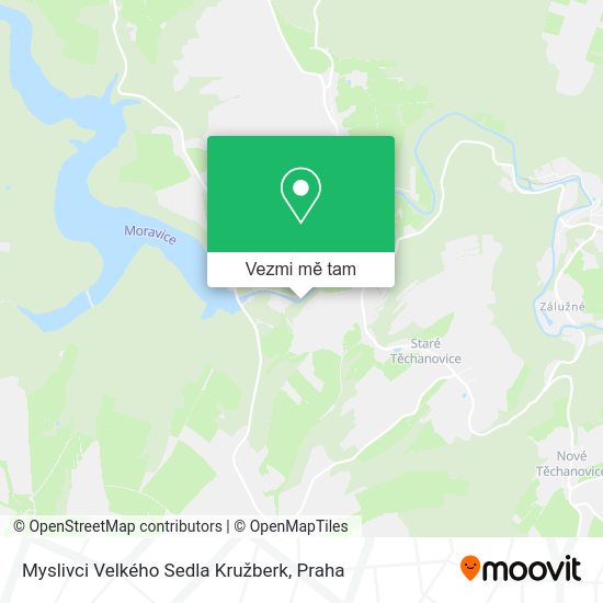 Myslivci Velkého Sedla Kružberk mapa