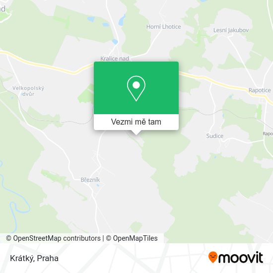 Krátký mapa