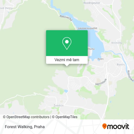 Forest Walking mapa