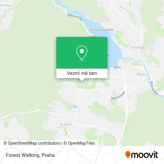 Forest Walking mapa