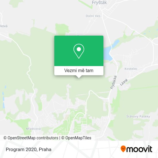 Program 2020 mapa