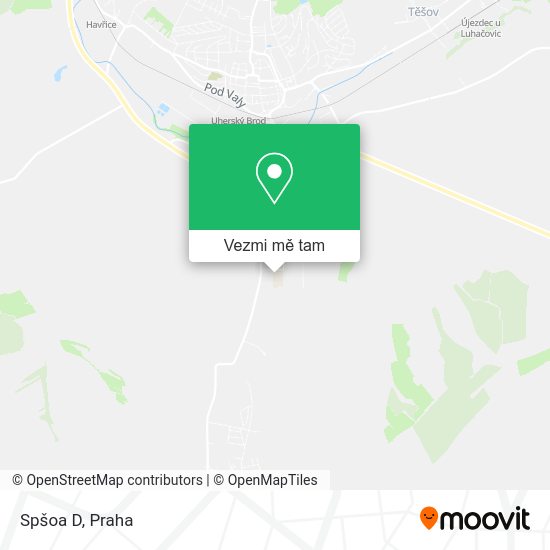 Spšoa D mapa