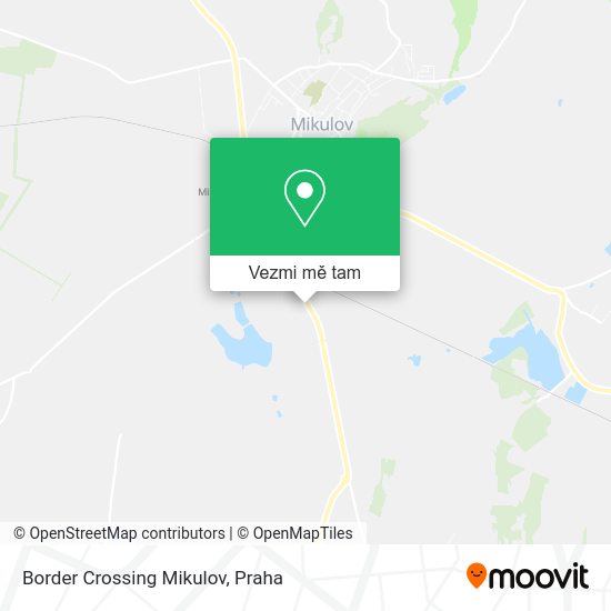 Border Crossing Mikulov mapa